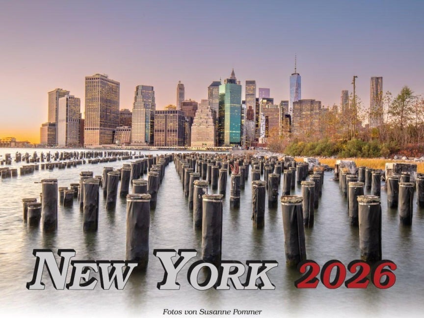 New York Kalender 2026 - Susanne Pommer, Frank Pommer