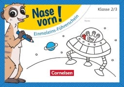 Cover-Bild zum Titel 'Nase vorn! - Mathematik 2./3. Schuljahr - 1x1 Führerschein' von ''