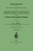 Cover-Bild zum Titel 'Jahresbericht über die Beobachtungs-Ergebnisse' von 'A. Müttrich'