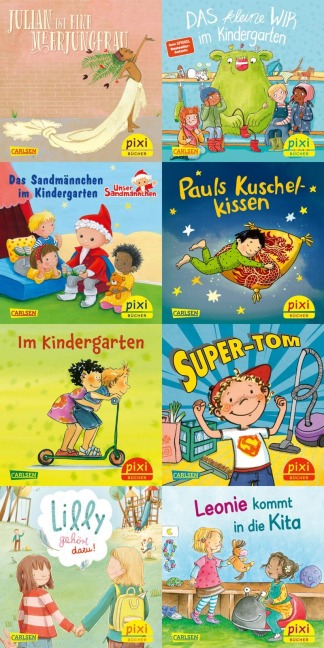 Pixi-8er-Set 286: Pixis bunter Kindergarten (8x1 Exemplar) - 