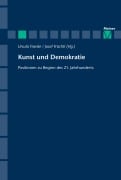 Cover-Bild zum Titel 'Kunst und Demokratie' von 'Josef Früchtl, Ursula Franke'