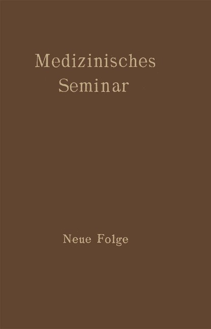Medizinisches Seminar - 