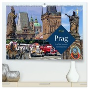 Cover-Bild zum Titel 'Prag - Ein perfekter Sommertag in der Goldenen Stadt (hochwertiger Premium Wandkalender 2026 DIN A2 quer), Kunstdruck in Hochglanz' von 'Holger Felix'