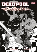 Cover-Bild zum Titel 'Deadpool Samurai (Manga-Variant-Edition) 01' von 'Sanhiro Kasama, Hikaru Uesugi'
