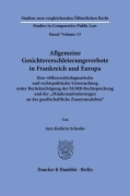 Cover-Bild zum Titel 'Allgemeine Gesichtsverschleierungsverbote in Frankreich und Europa.' von 'Ann-Kathrin Schaube'
