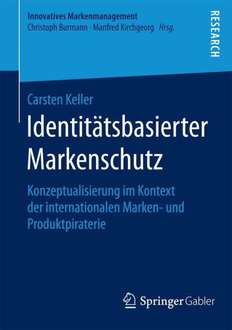 Identitätsbasierter Markenschutz - Carsten Keller