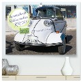 Messerschmitt Kabinenroller KR 200 Fahren unter dem Radar (hochwertiger Premium Wandkalender 2025 DIN A2 quer), Kunstdruck in Hochglanz - Frank Gayde