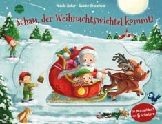 Cover-Bild zum Titel 'Schau, der Weihnachtswichtel kommt!' von 'Nicola Anker'