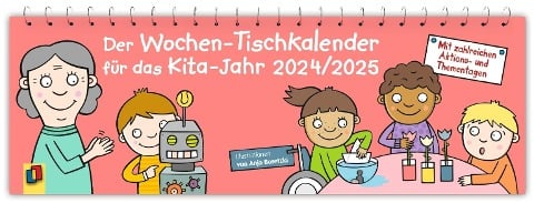 Der Wochen-Tischkalender für das Kita-Jahr 2024/2025 - 