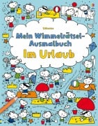 Mein Wimmelrätsel-Ausmalbuch: Im Urlaub - 