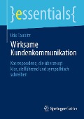 Cover-Bild zum Titel 'Wirksame Kundenkommunikation' von 'Udo Taubitz'