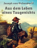 Cover-Bild zum Titel 'Aus dem Leben eines Taugenichts' von 'Joseph Von Eichendorff'