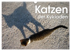 Katzen der Kykladen (Wandkalender 2026 DIN A3 quer), CALVENDO Monatskalender - Silvia Kraemer