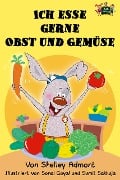Cover-Bild zum Titel 'Ich esse gerne Obst und Gemüse (German Edition)' von 'Shelley Admont, Kidkiddos Books'