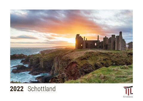 Schottland 2022 - Timokrates Kalender, Tischkalender, Bildkalender - DIN A5 (21 x 15 cm) - 