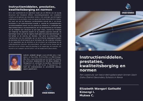 Instructiemiddelen, prestaties, kwaliteitsborging en normen - Elizabeth Wangari Gathuthi, Kimengi I., Mukwa C.