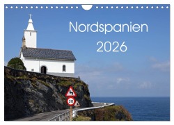 Cover-Bild zum Titel 'Nordspanien (Wandkalender 2026 DIN A4 quer), CALVENDO Monatskalender' von 'Rainer Grosskopf'