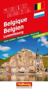 Cover-Bild zum Titel 'Hallwag Strassenkarte Belgien 1:250.000' von ''