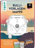 VW Vorlagenmappe "Bulli". Die offizielle kreative Vorlagensammlung mit dem kultigen VW-Bus - Miriam Dornemann