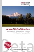 Cover-Bild zum Titel 'Acker-Stiefmütterchen' von ''