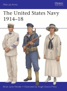 Cover-Bild zum Titel 'The United States Navy 1914-18' von 'Brian Lane Herder'