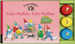 Cover-Bild zum Titel 'Zwergenstübchen Feine Waffeln - Tolle Muffins mit 66 Muffinförmchen' von 'Elke Schuster, Timo Schuster'
