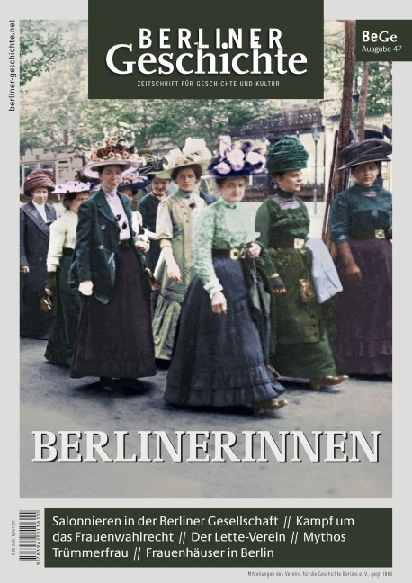 Berliner Geschichte - Zeitschrift für Geschichte und Kultur - 