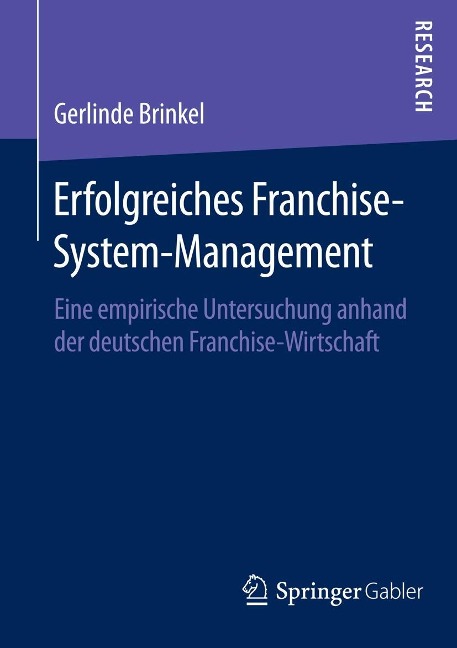 Erfolgreiches Franchise-System-Management - Gerlinde Brinkel