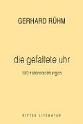 Cover-Bild zum Titel 'die gefaltete uhr' von 'Gerhard Rühm'