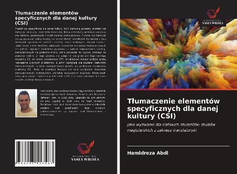T¿umaczenie elementów specyficznych dla danej kultury (CSI) - Hamidreza Abdi
