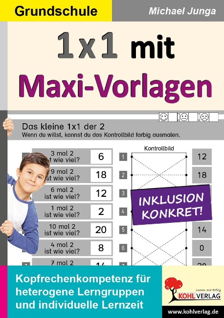 1x1 mit Maxi-Vorlagen - Michael Junga