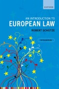 Cover-Bild zum Titel 'An Introduction to European Law' von 'Robert Schütze'