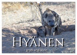 Cover-Bild zum Titel 'Hyänen - groß und klein (Wandkalender 2026 DIN A3 quer), CALVENDO Monatskalender' von 'Robert Styppa'