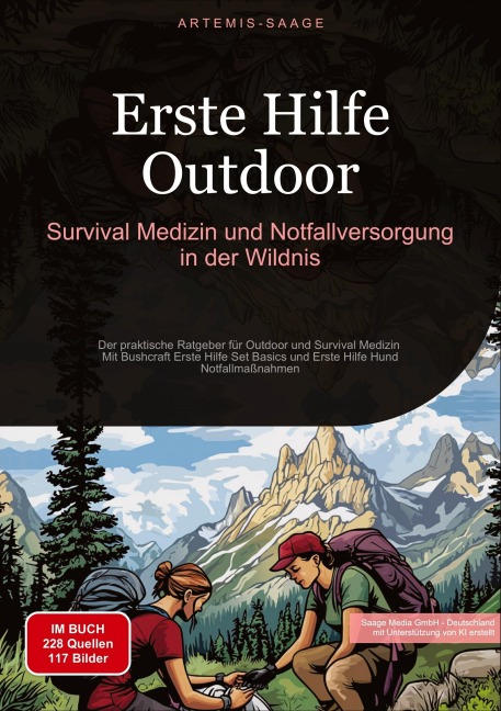 Erste Hilfe Outdoor: Survival-Medizin und Notfallversorgung in der Wildnis - Artemis Saage - Deutschland