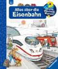 Cover-Bild zum Titel 'Wieso? Weshalb? Warum?, Band 8: Alles über die Eisenbahn' von 'Patricia Mennen'