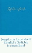 Cover-Bild zum Titel 'Sämtliche Gedichte und Versepen' von 'Joseph von Eichendorff'
