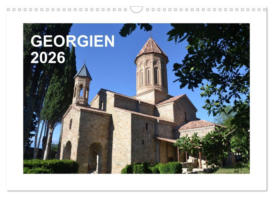 GEORGIEN 2026 (Wandkalender 2026 DIN A3 quer), CALVENDO Monatskalender - Oliver Weyer