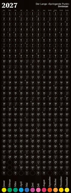 Der Lange Springende Punkt schwarz 2027 - 