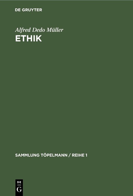 Ethik - Alfred Dedo Müller