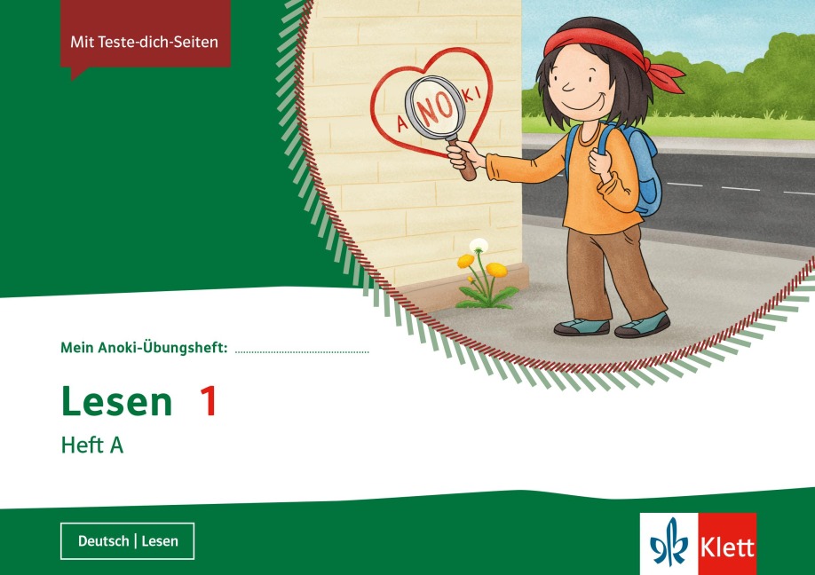 Mein Anoki-Übungsheft. Lesen 1. Heft A. Übungsheft Klasse 1 - 