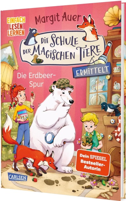 Die Schule der magischen Tiere ermittelt Neuausgabe 8: Die Erdbeer-Spur - Margit Auer