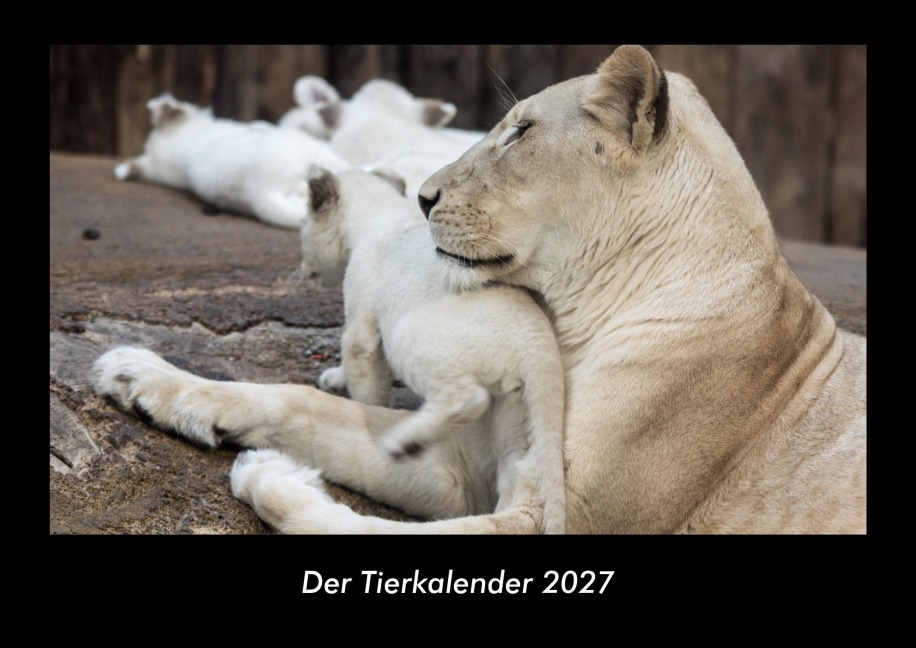 Der Tierkalender 2027 Fotokalender DIN A3 - Tobias Becker