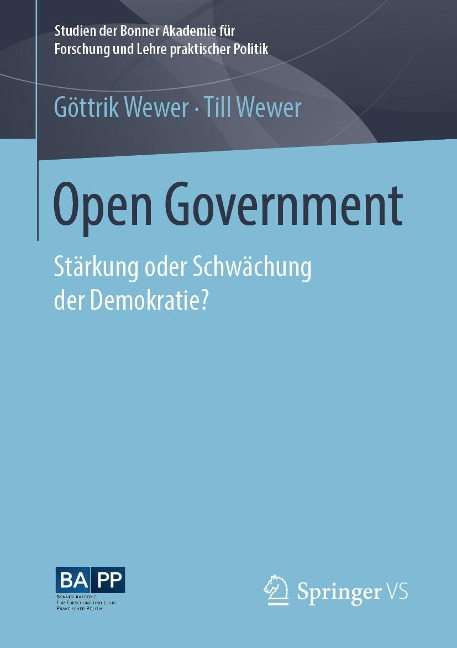Open Government - Göttrik Wewer, Till Wewer