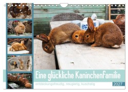 Cover-Bild zum Titel 'Eine glückliche Kaninchenfamilie (Wandkalender 2027 DIN A4 quer), CALVENDO Monatskalender' von 'Christoph Maas'