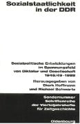 Cover-Bild zum Titel 'Sozialstaatlichkeit in der DDR' von ''
