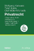 Cover-Bild zum Titel 'Privatrecht' von 'Wolfgang Kallwass, Peter Abels, Olaf Müller-Michaels'
