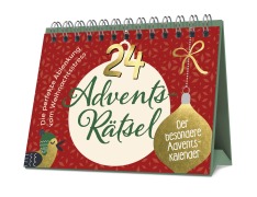 Cover-Bild zum Titel '24 Adventsrätsel I Der besondere Adventskalender' von ''