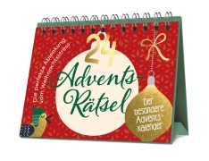 Cover-Bild zum Titel '24 Adventsrätsel I Der besondere Adventskalender' von ''