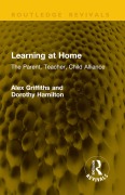 Cover-Bild zum Titel 'Learning at Home' von 'Alex Griffiths, Dorothy Hamilton'