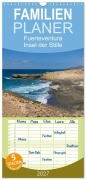 Cover-Bild zum Titel 'Familienplaner 2027 - Fuerteventura, Insel der Stille mit 5 Spalten (Wandkalender, 21 x 45 cm) CALVENDO' von 'Michael Friedchen'